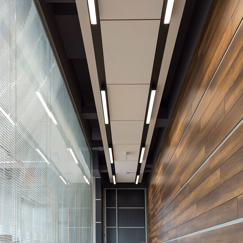 Entrance hall with reception desk and hallways in DPC Head Office ...